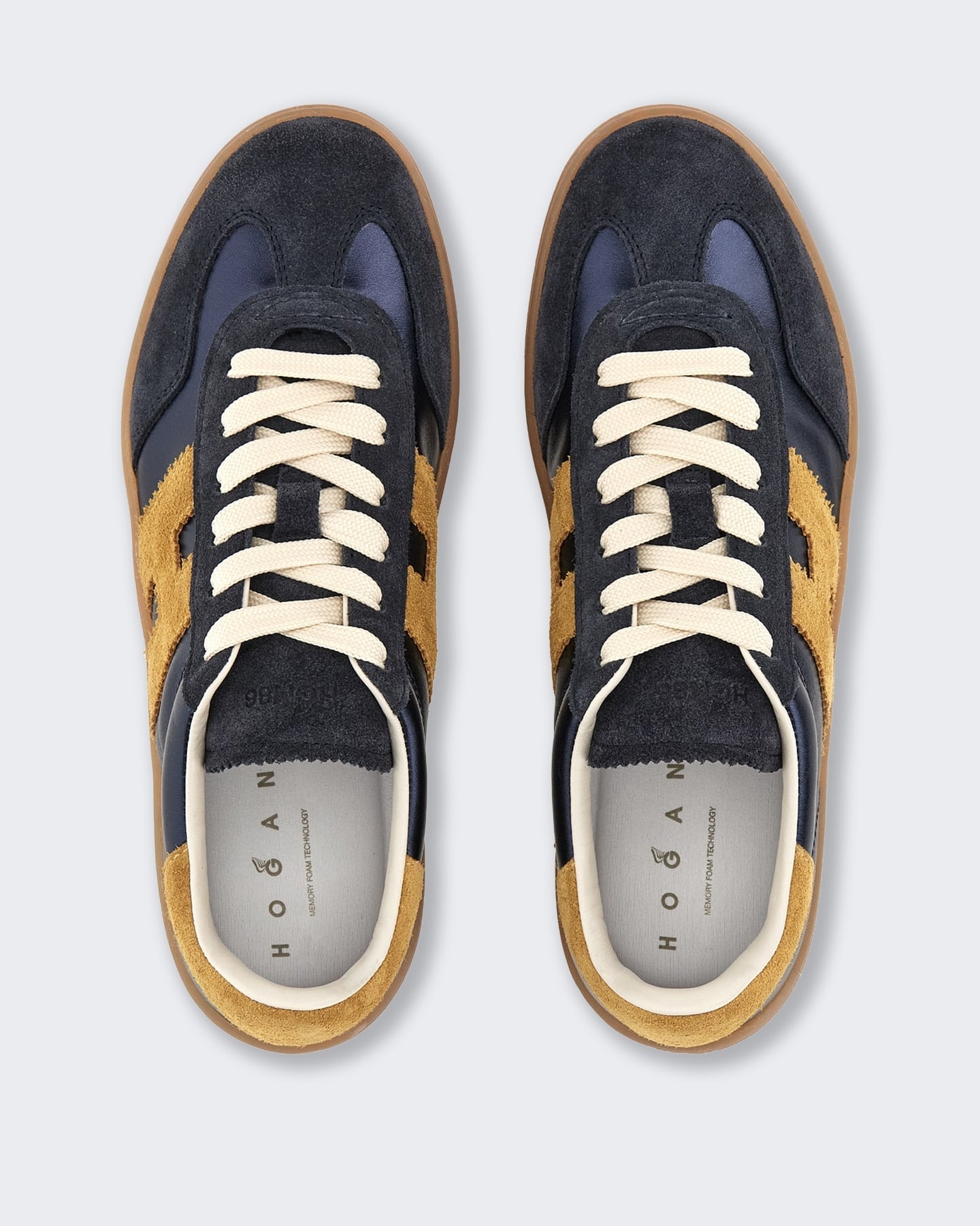 Hogan Dames Sneaker - Hogan Cool Allacciato H-Blauw (2) - Eleganza.nl