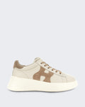 Damen-Sneaker - Hogan Rebel H562 Allacciato H-White Weiß — huidige kleur