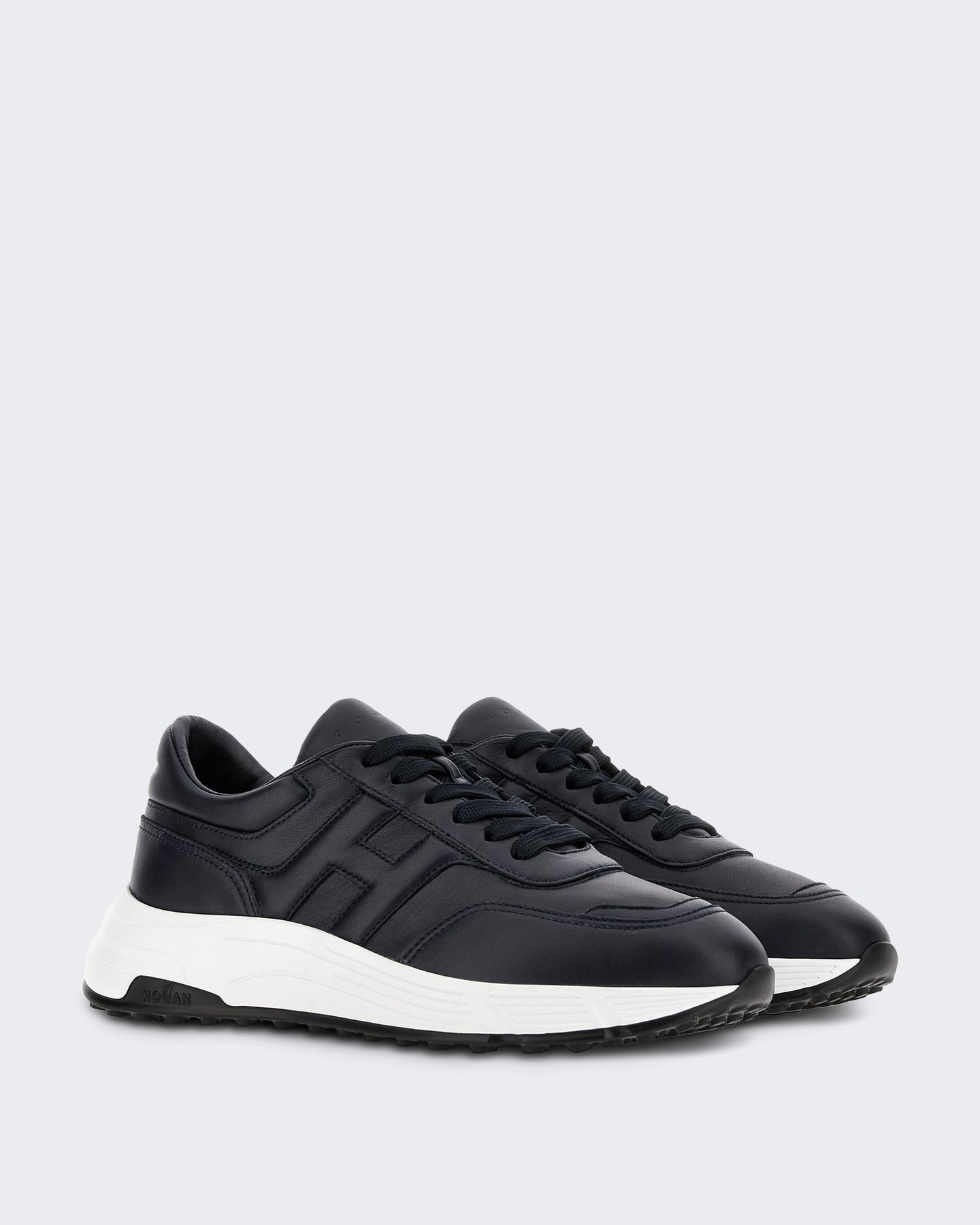 Hogan Heren Sneaker - Hogan Hyperlight Allacciato H-Blu U801 Blauw - Eleganza.nl