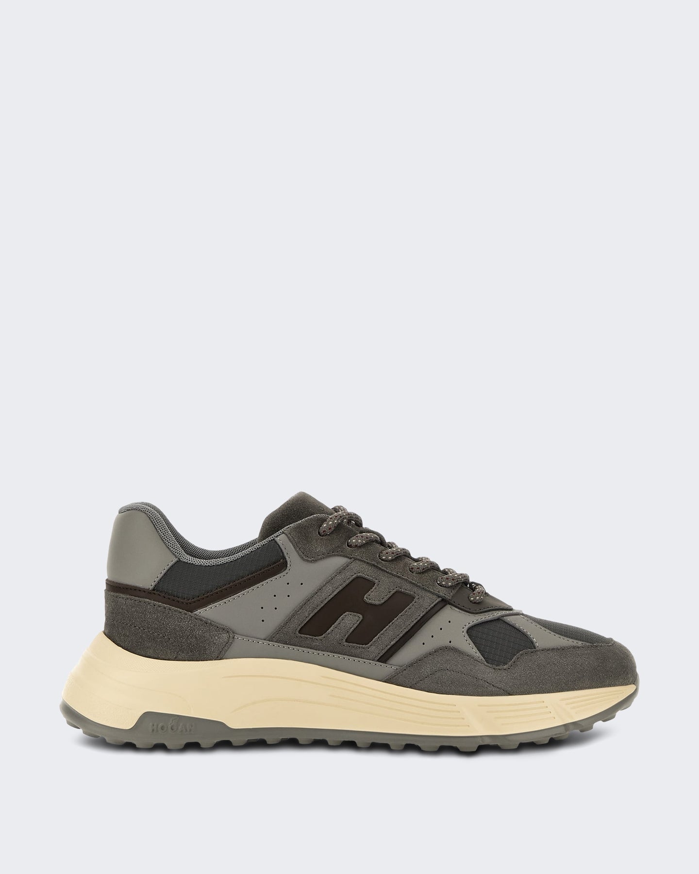 Hogan Heren Sneaker - Hogan Hyperlight Allacciato H-Grey Grijs - Eleganza.nl