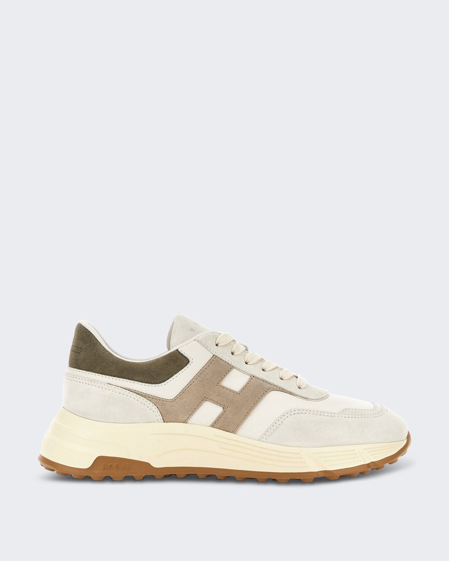 Hogan Heren Sneaker - Hogan Hyperlight Allacciato H-White Wit (2) - Eleganza.nl