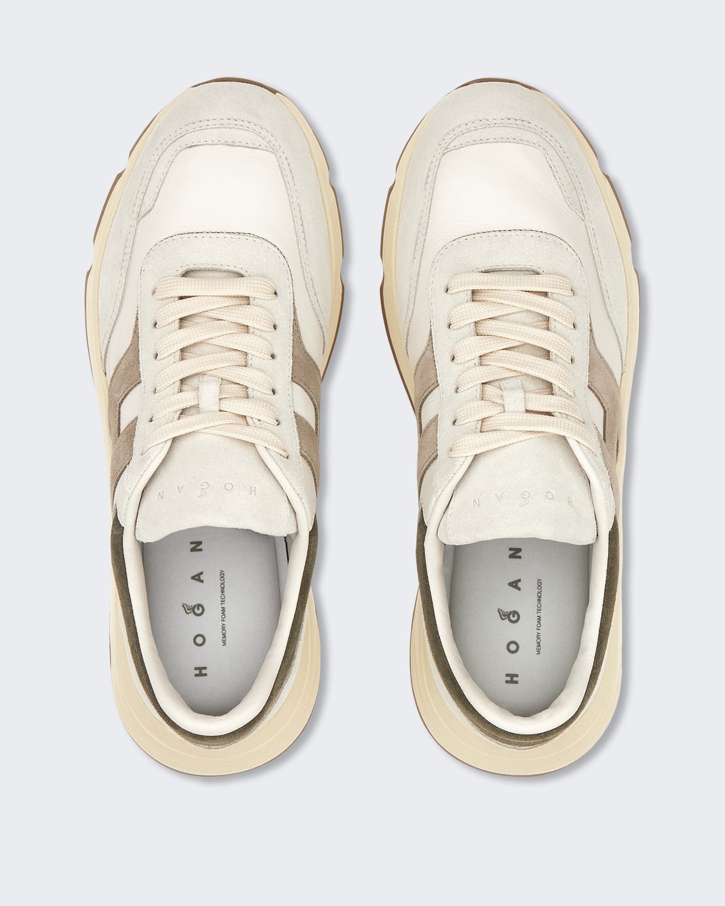 Hogan Heren Sneaker - Hogan Hyperlight Allacciato H-White Wit (2) - Eleganza.nl