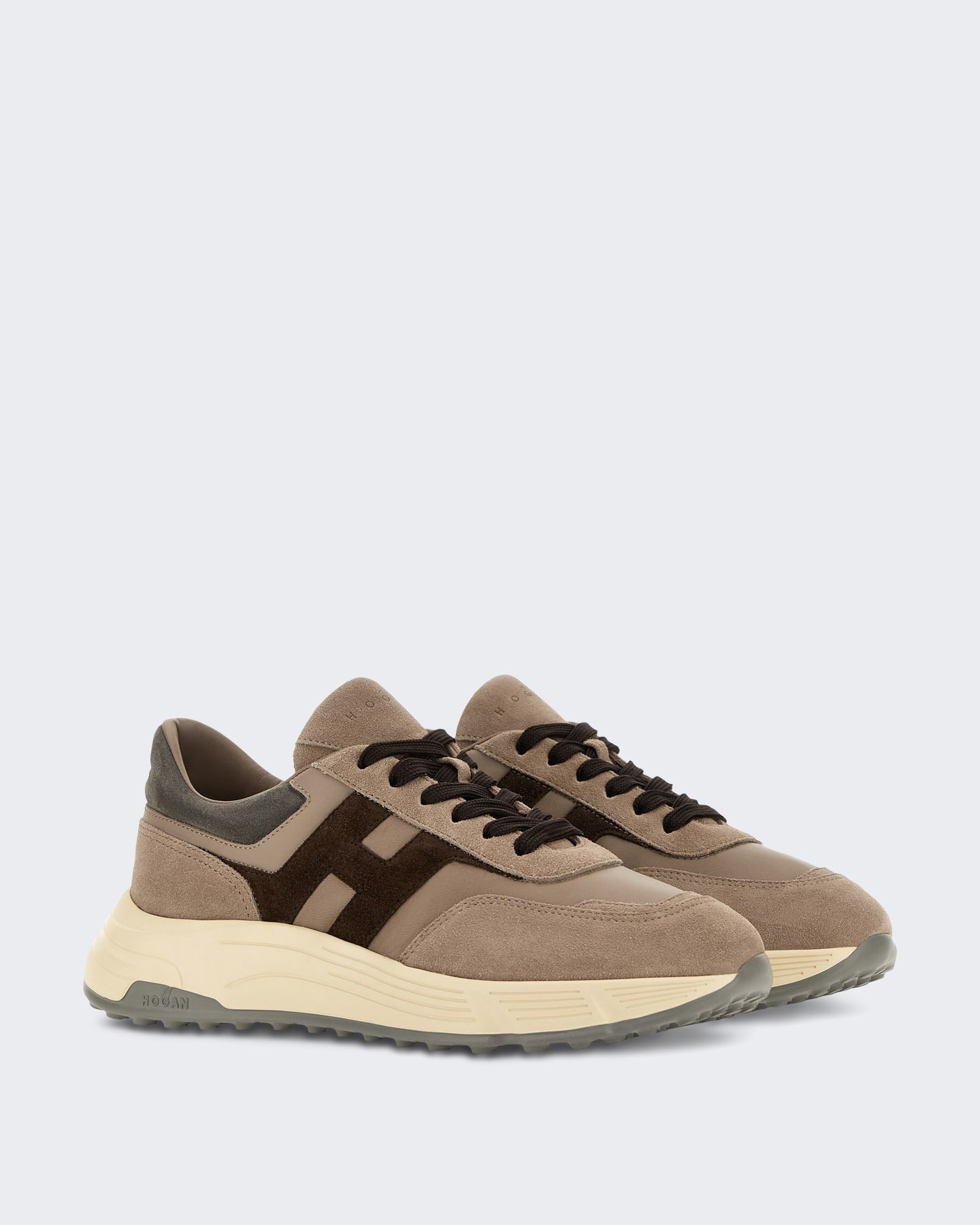 Hogan Heren Sneaker - Hogan Hyperlight Allacciato H-White Wit (4) - Eleganza.nl