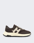 Heren Sneaker - Hogan Hyperlight Allacciato H-White Bruin (5)