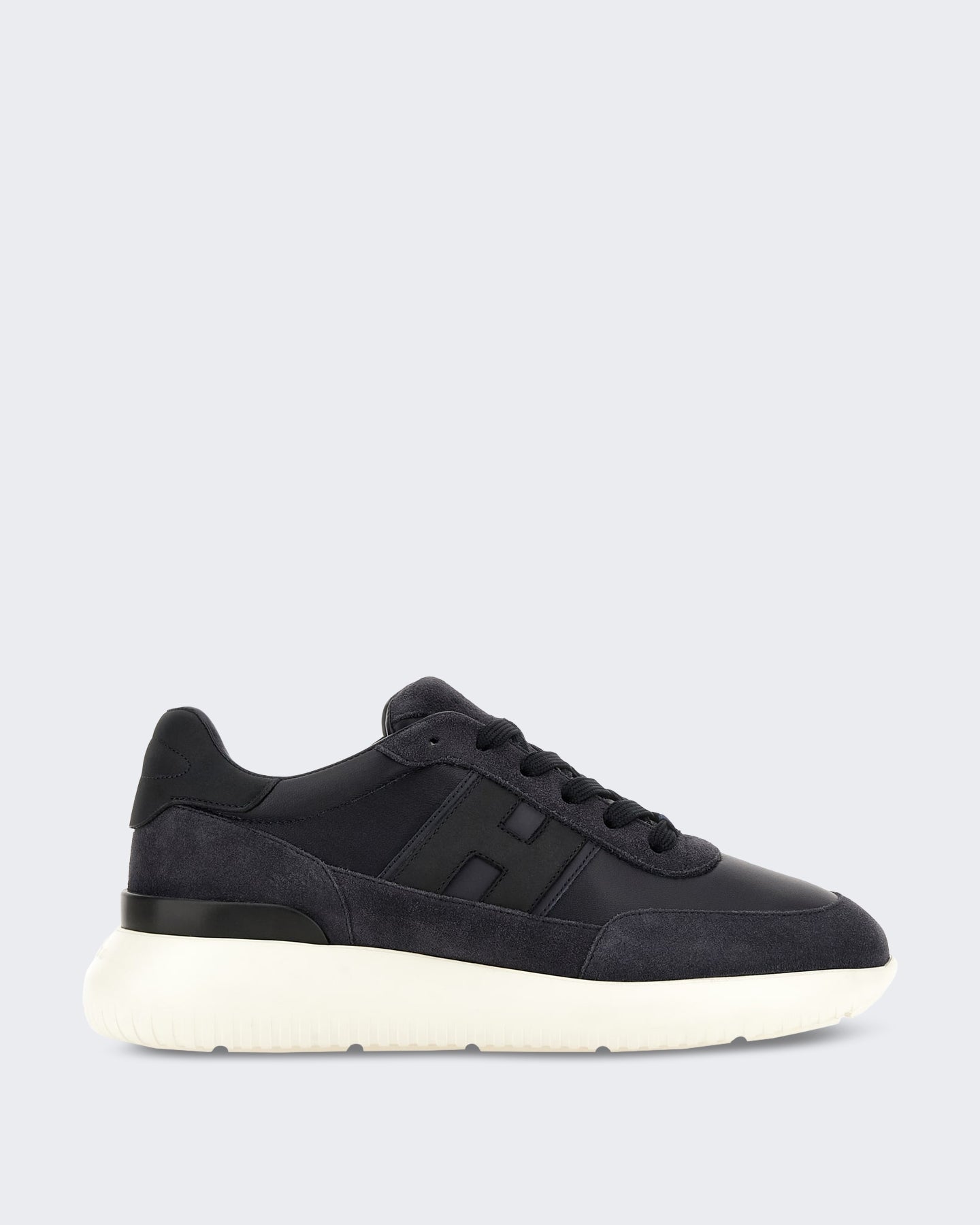 Hogan Heren Vetersneaker met H-band detail Blauw - Eleganza.nl