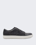 Lanvin Herren Dbb1 Suede Sneaker Grau — huidige kleur