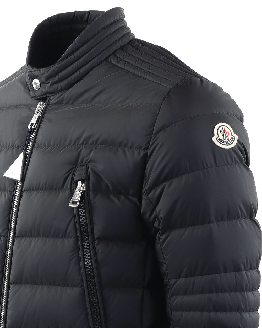 Heren Amiot Biker Jacket Zwart