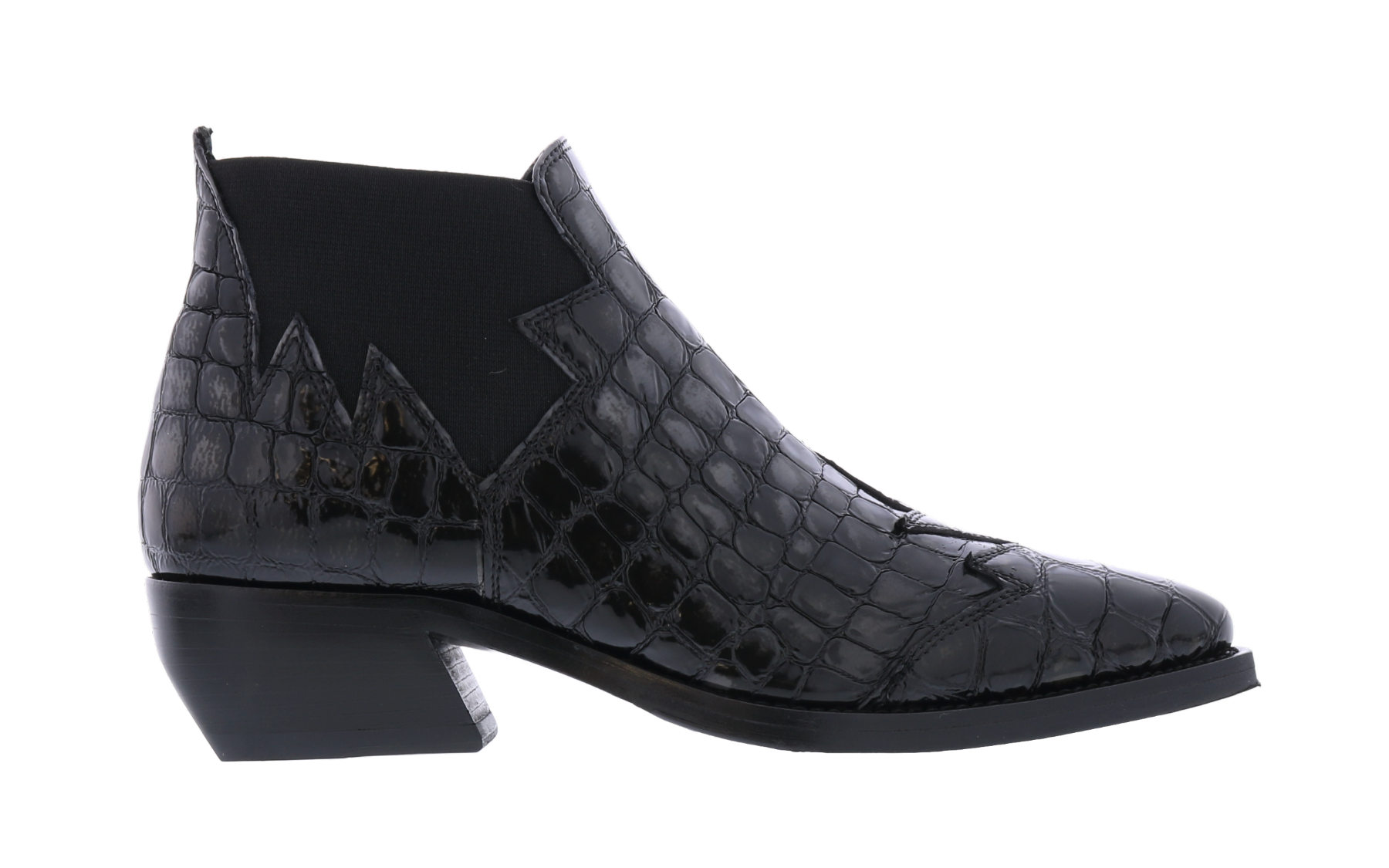 Dames Western Shoot Croco Print 5CM