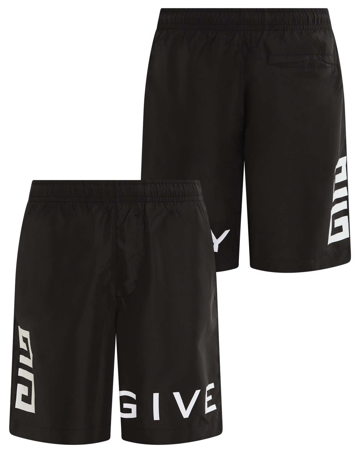 Heren 4G Bermuda Shorts Zwart