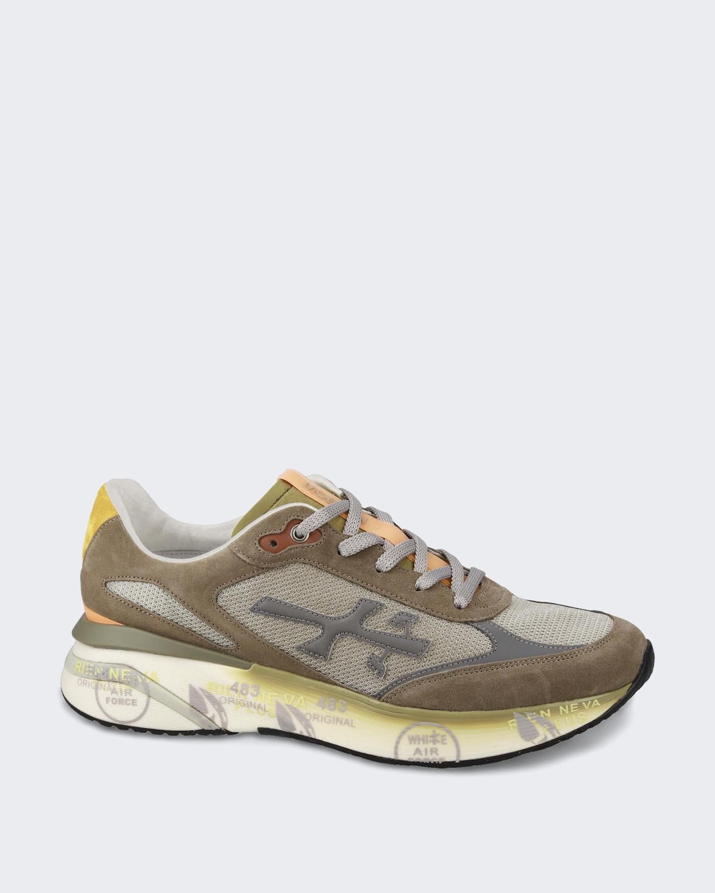 Premiata Heren Moerun Sneaker Groen