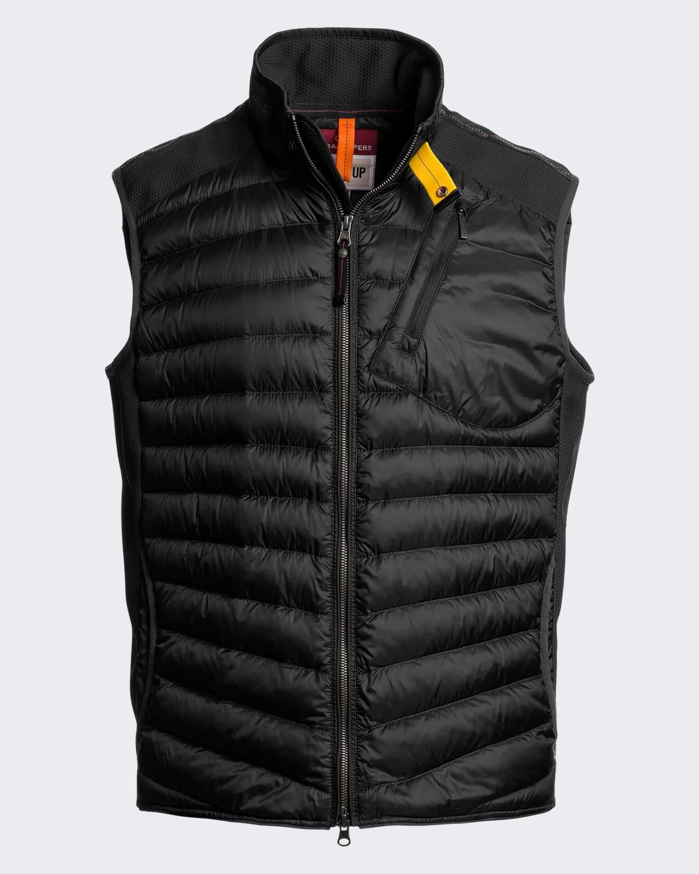 Heren Zavier Fleece Vest Zwart
