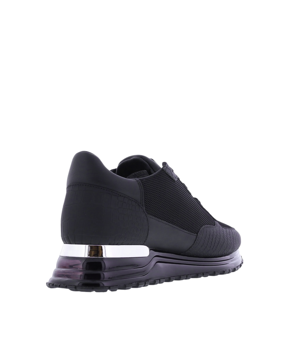 Heren Popham Gas Sneaker Zwart/Zilve