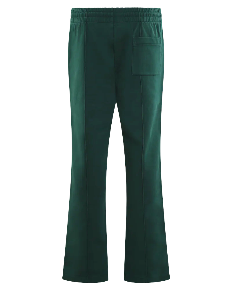 Heren Patch Open Hem Jogger Groen