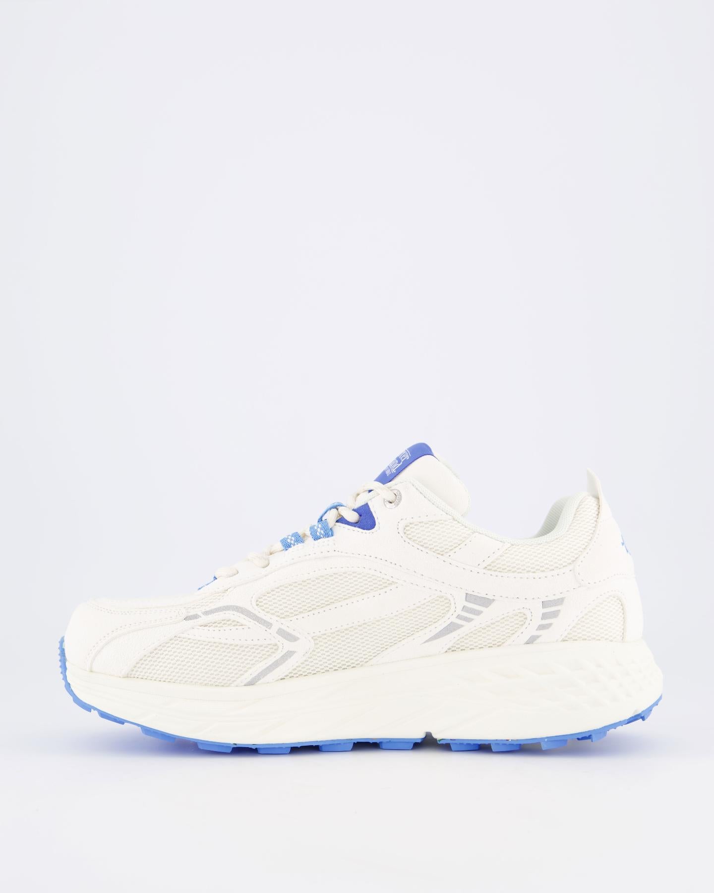 Heren The Re-Run Max Suede Wit/Blauw