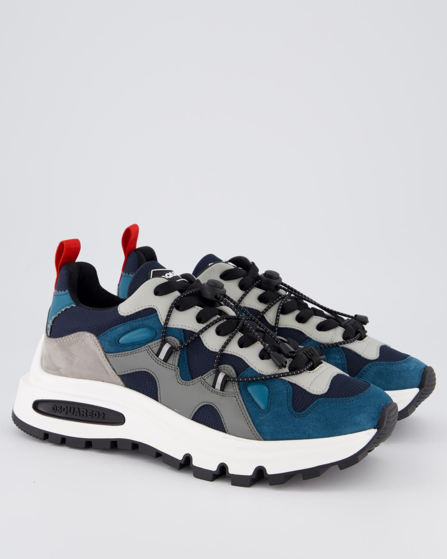 Heren Run DS2 Sneaker Blauw/Grijs