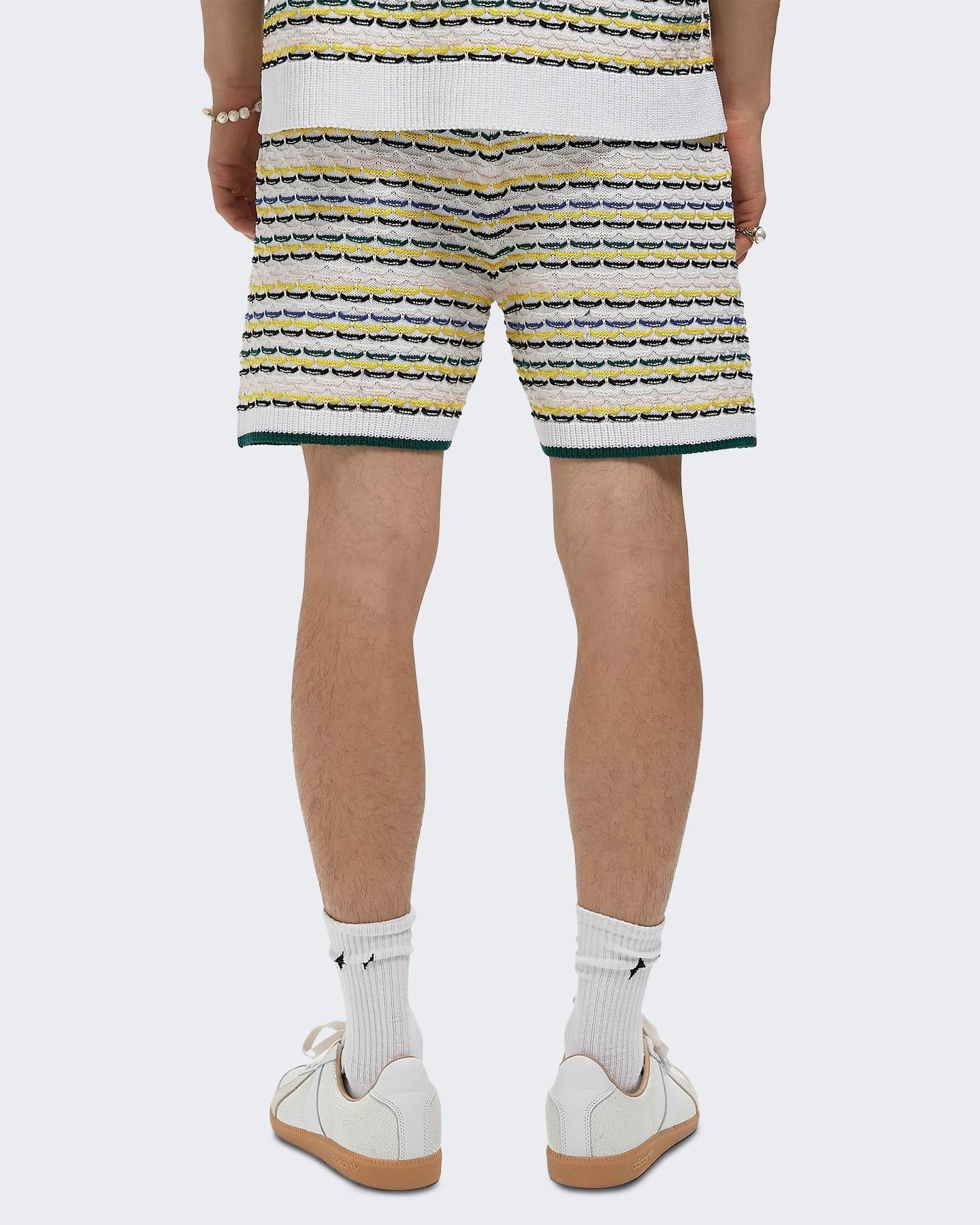 Heren Tuck Stitch Shorts