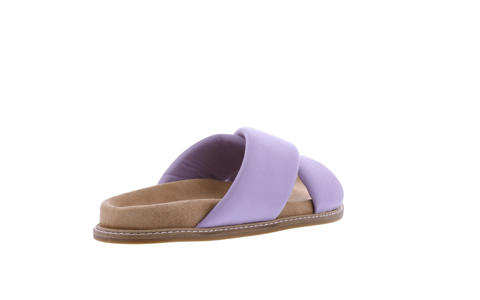 Dames Leather Band Slipper