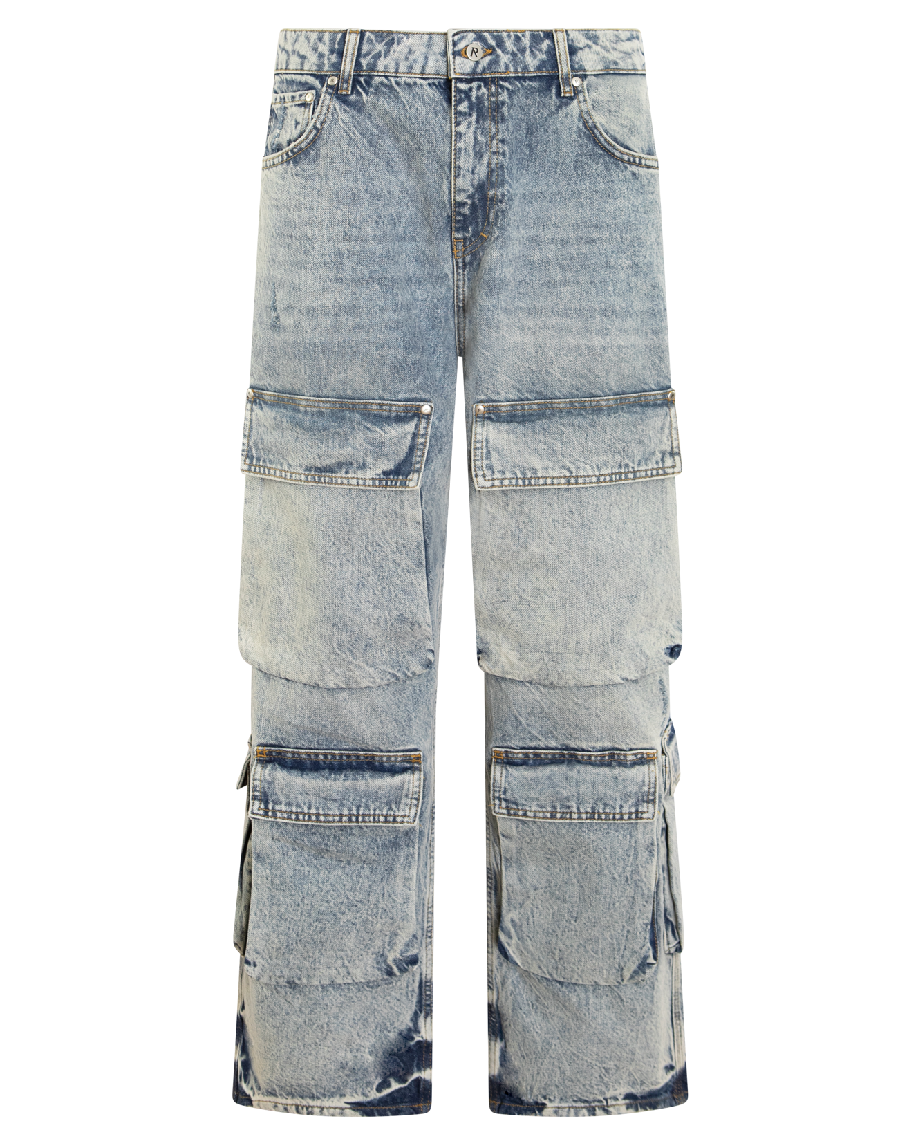 Heren R3Ca Cargo Denim