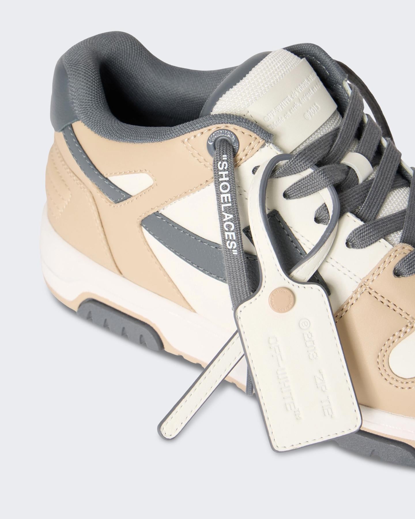 OFF WHITE Heren Out Of Office Sneaker Beige