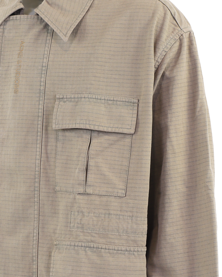 Heren Ripstop Jacket Beige