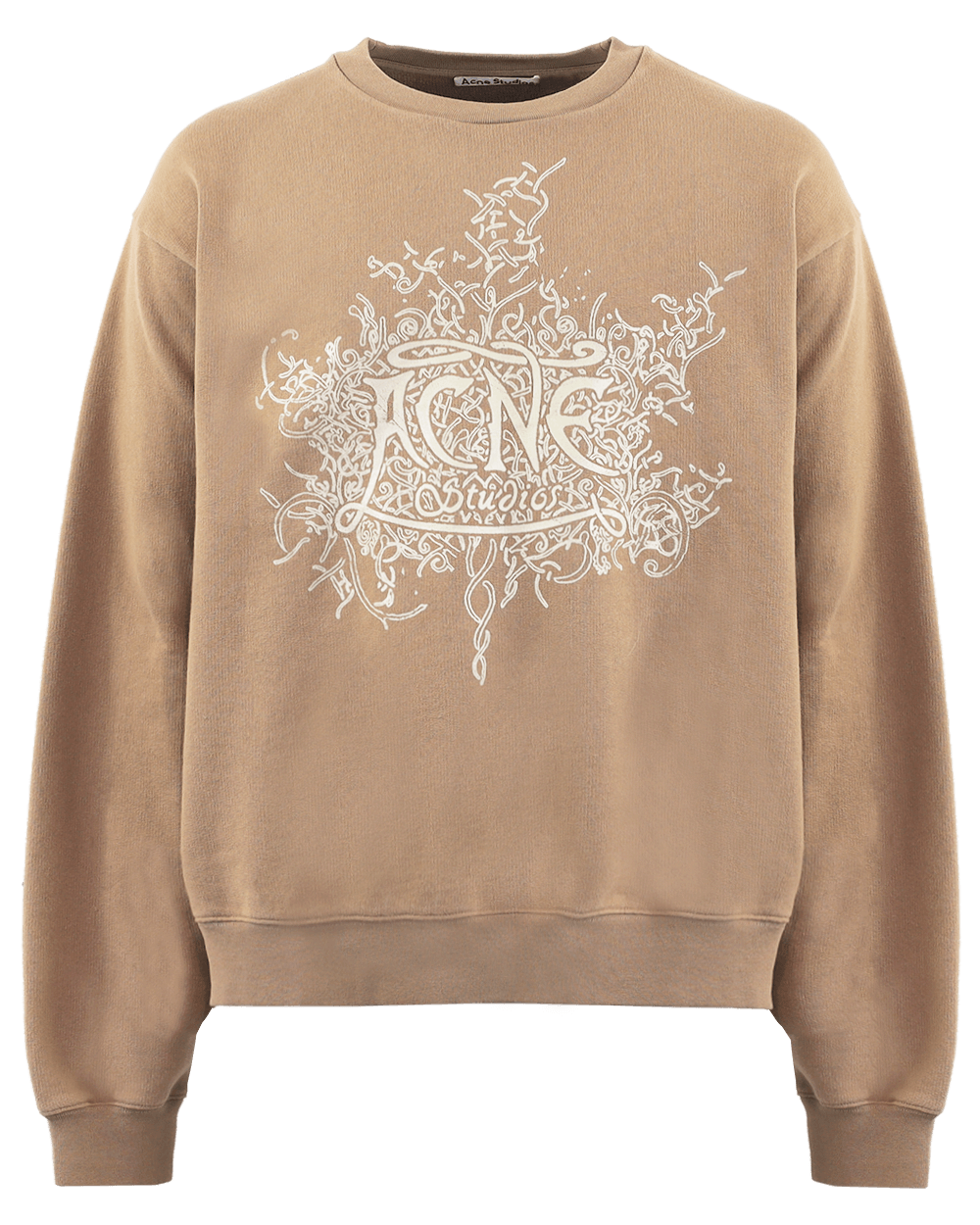 Heren Glow in the Dark Sweater Beige