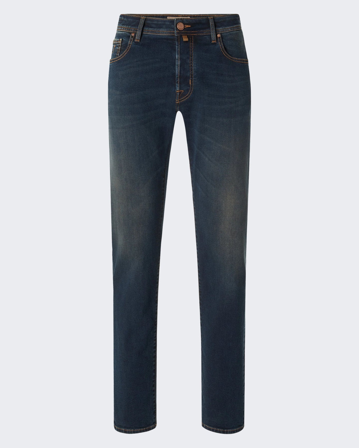 Jacob Cohen Heren Broek - Pant 5 Pkt Slim Fit Bard Dark Blue Blauw - Eleganza.nl