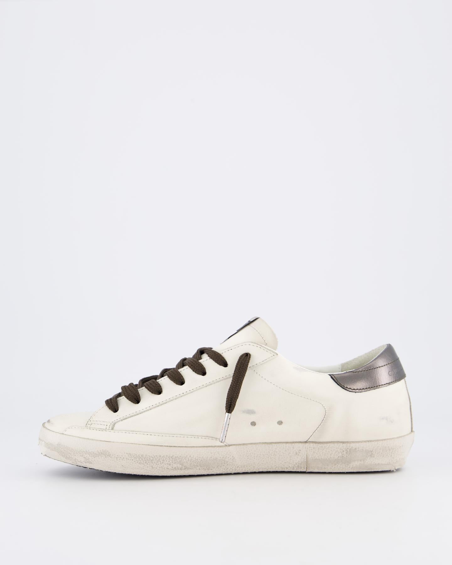 Heren Super-Star Sneaker Wit/Groen