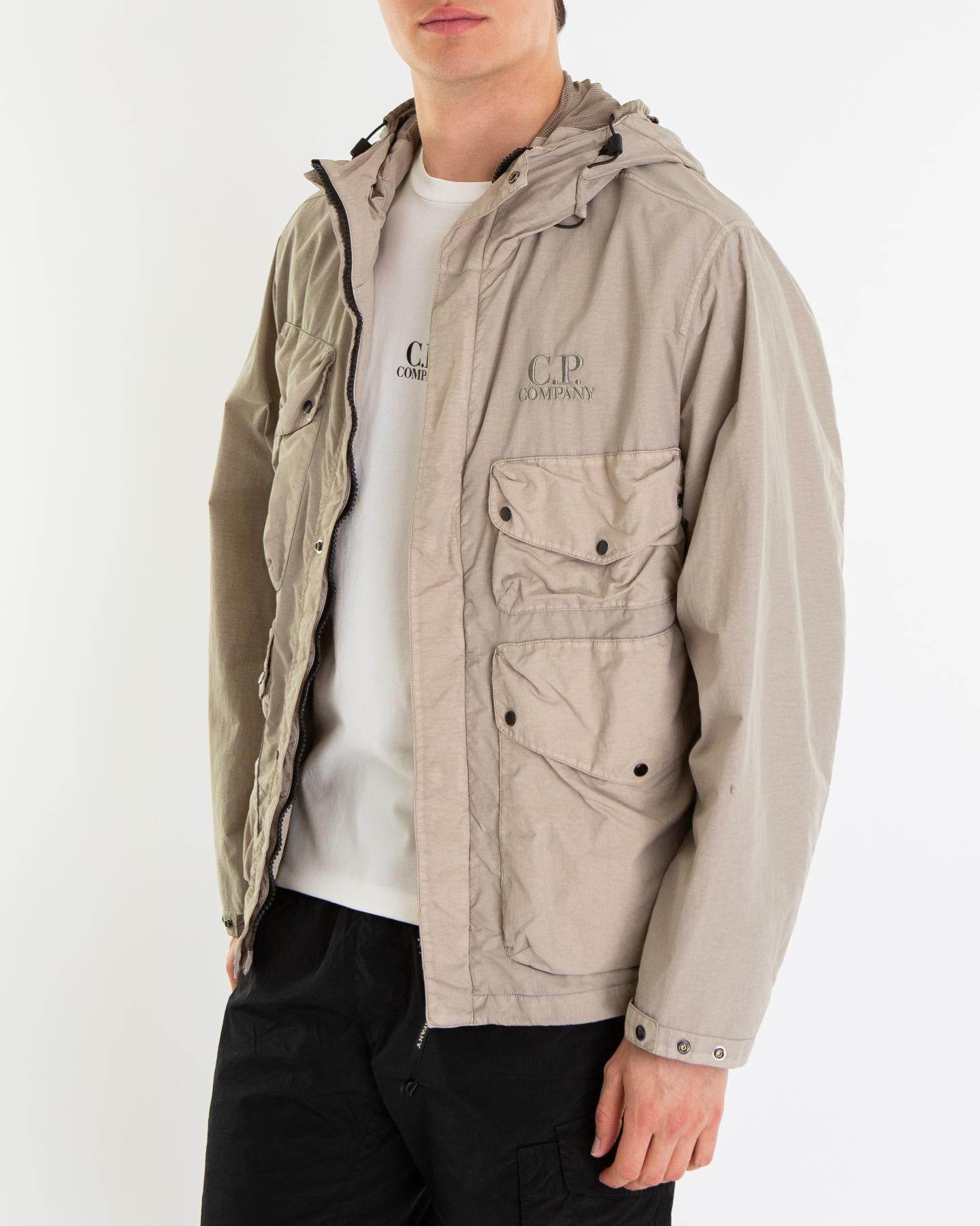 Heren Flatt Nylon Goggle Jack Khaki