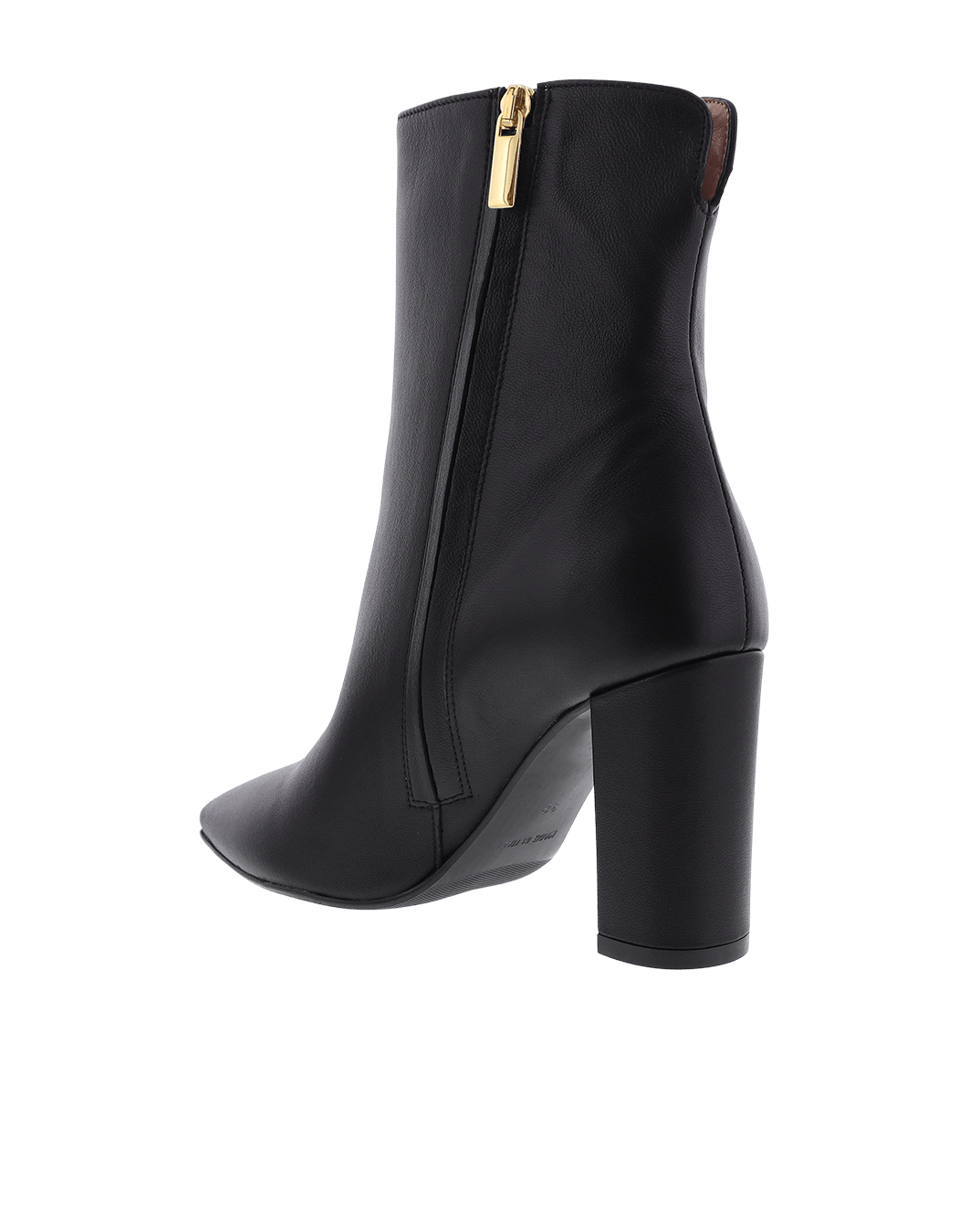 Dames Chic Cosmo Leer Zwart