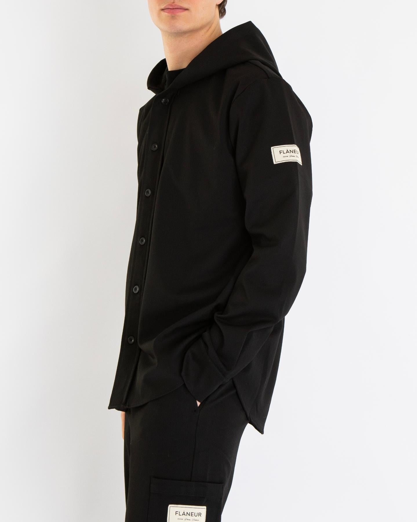 Heren Atelier Hoodie Zwart