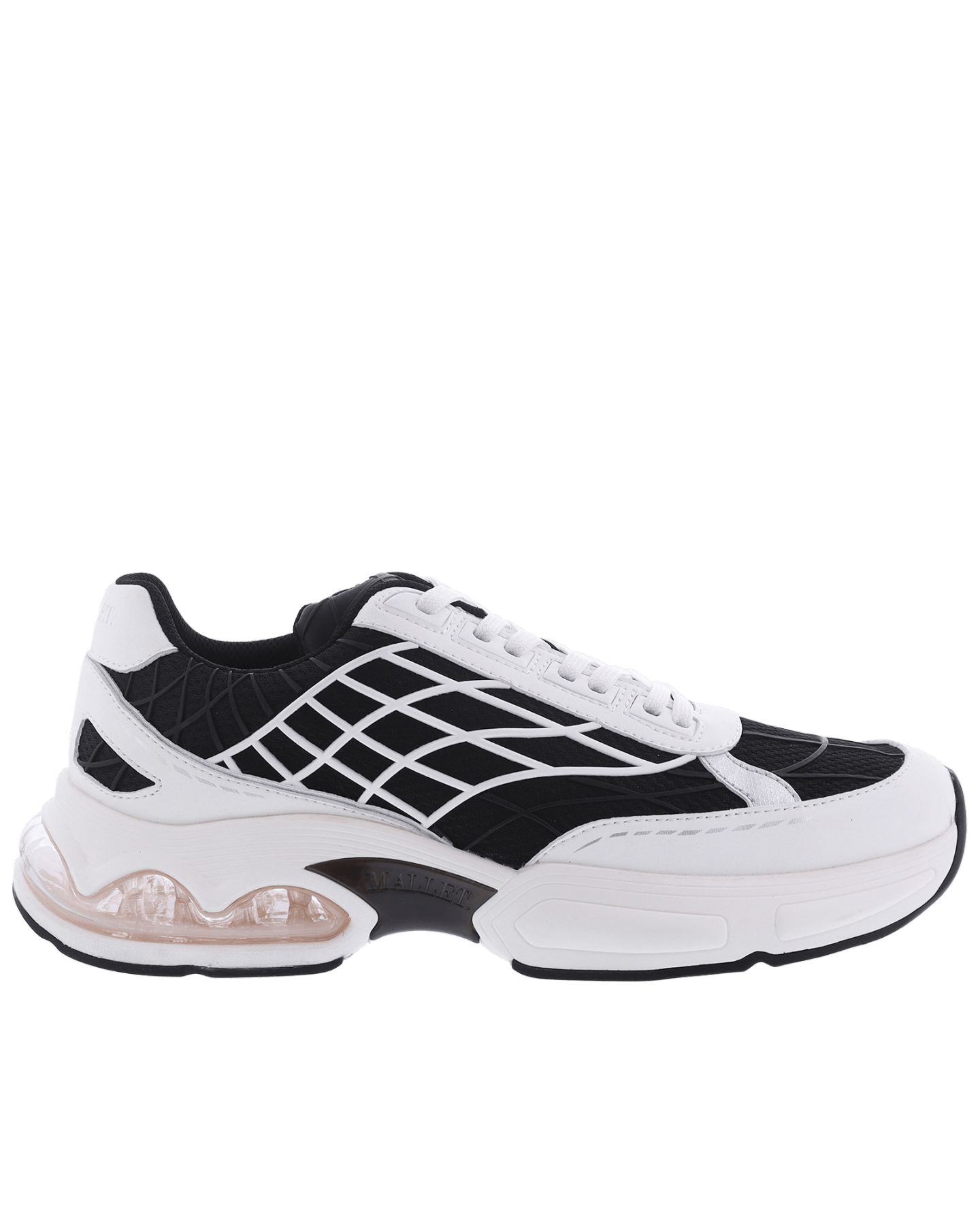 Heren Neptune Sneaker Wit/Zwart