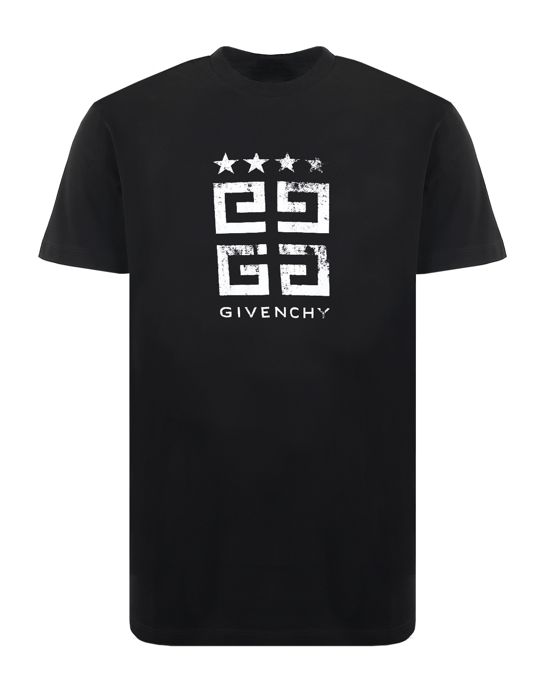 Givenchy Heren 4G Stars Zwart T-shirt