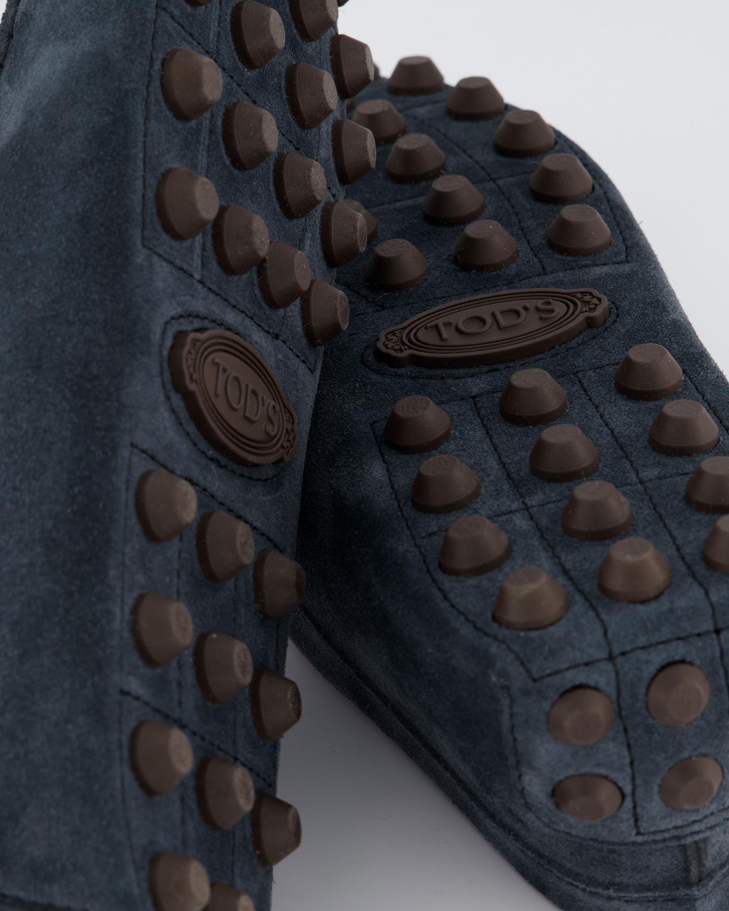 Heren Timeless Gommino Bubble Blauw