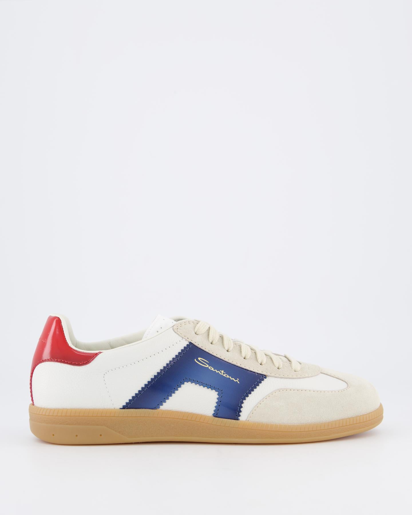 Heren DBS Olympic Sneaker Wit/Blauw