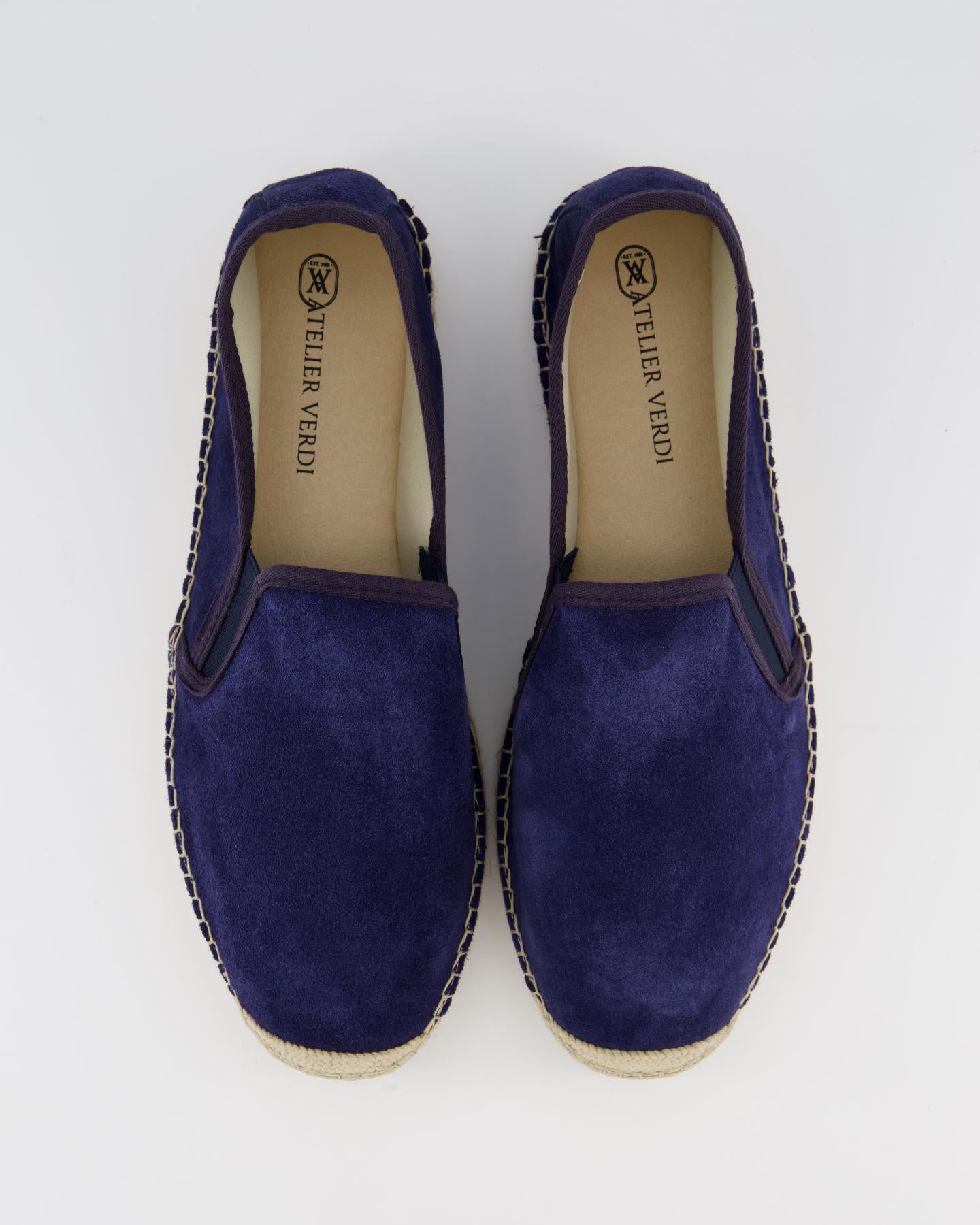 Heren Carlos Espadrille Blauw