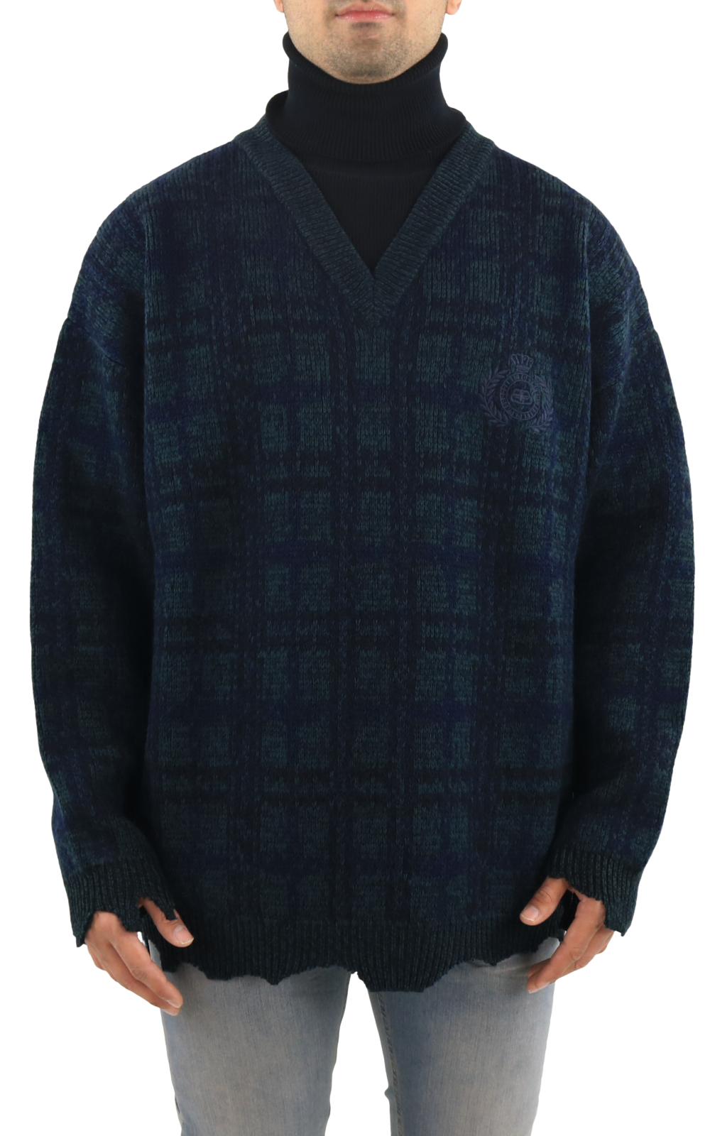 Heren Layered Turtleneck