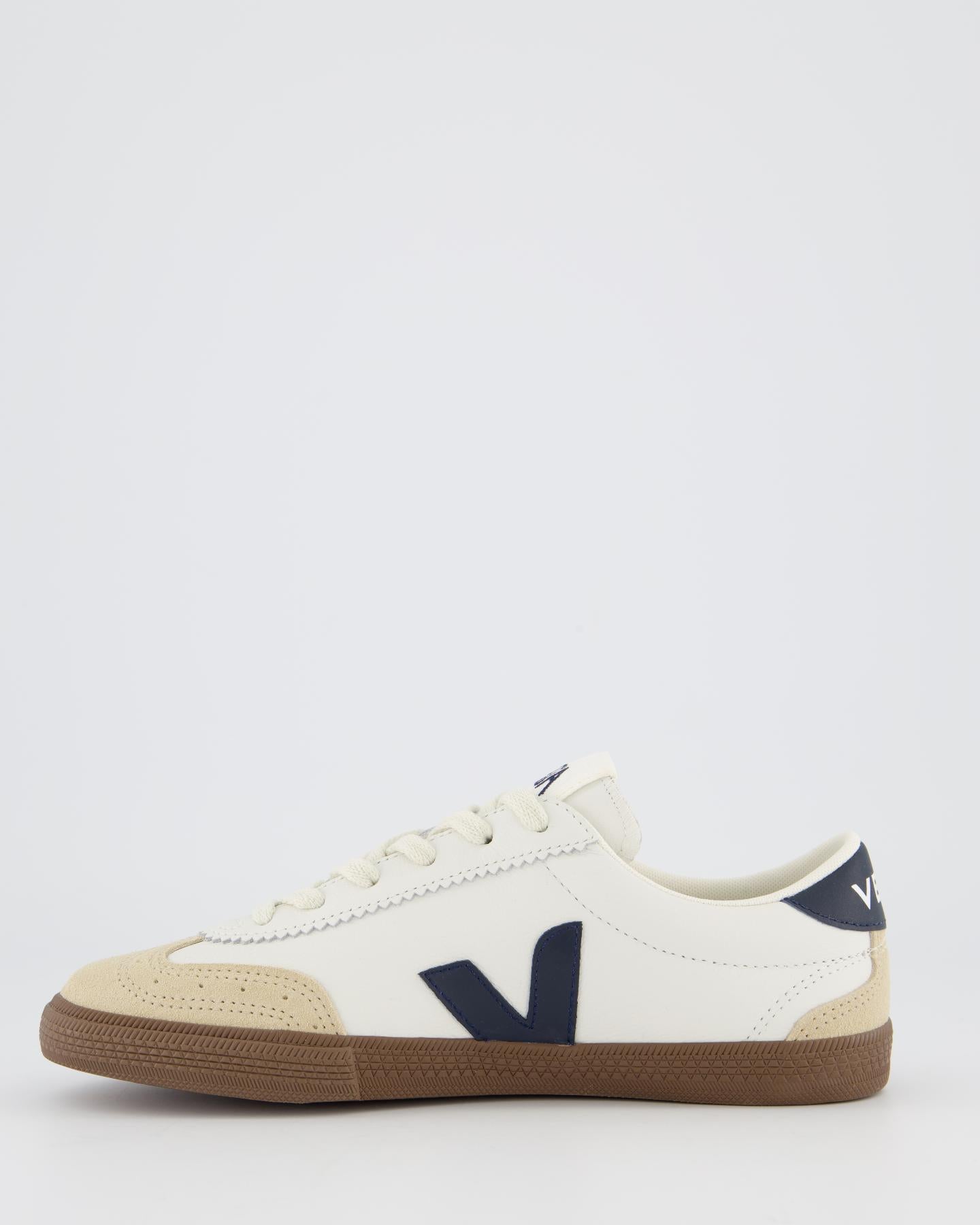 Dames Volley Sneaker Wit/Blauw