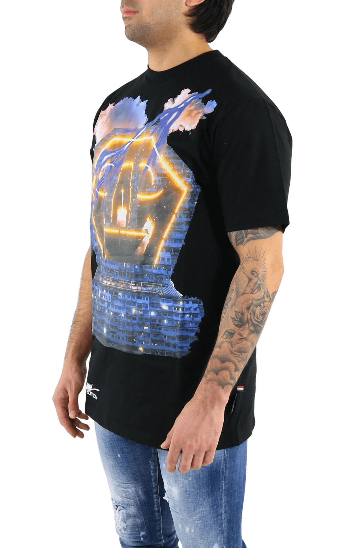 Heren T-shirt Round Neck