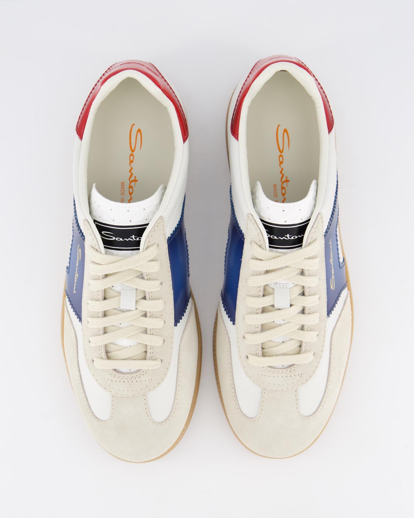 Heren DBS Olympic Sneaker Wit/Blauw