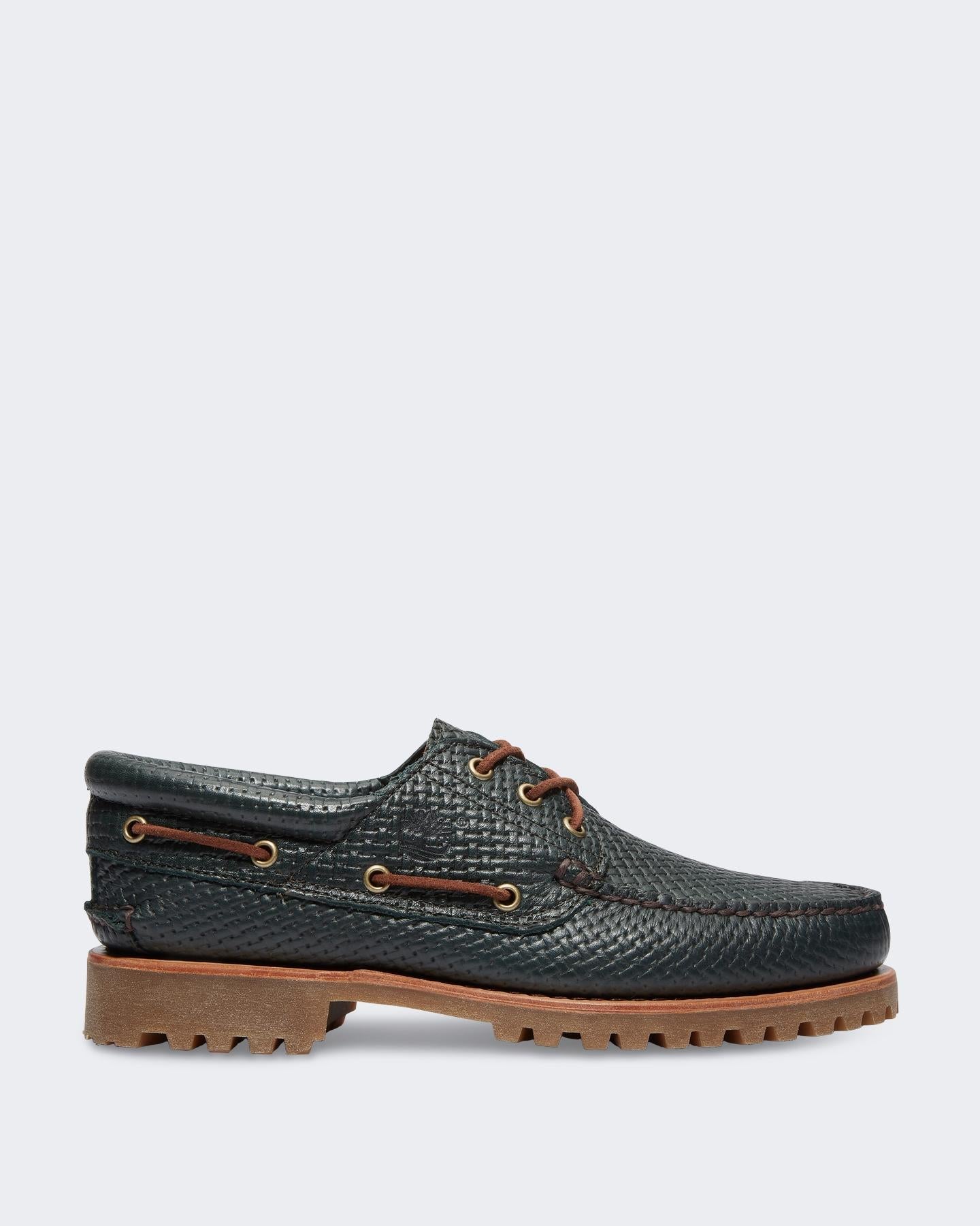 Heren Authentic Boat Shoe Groen