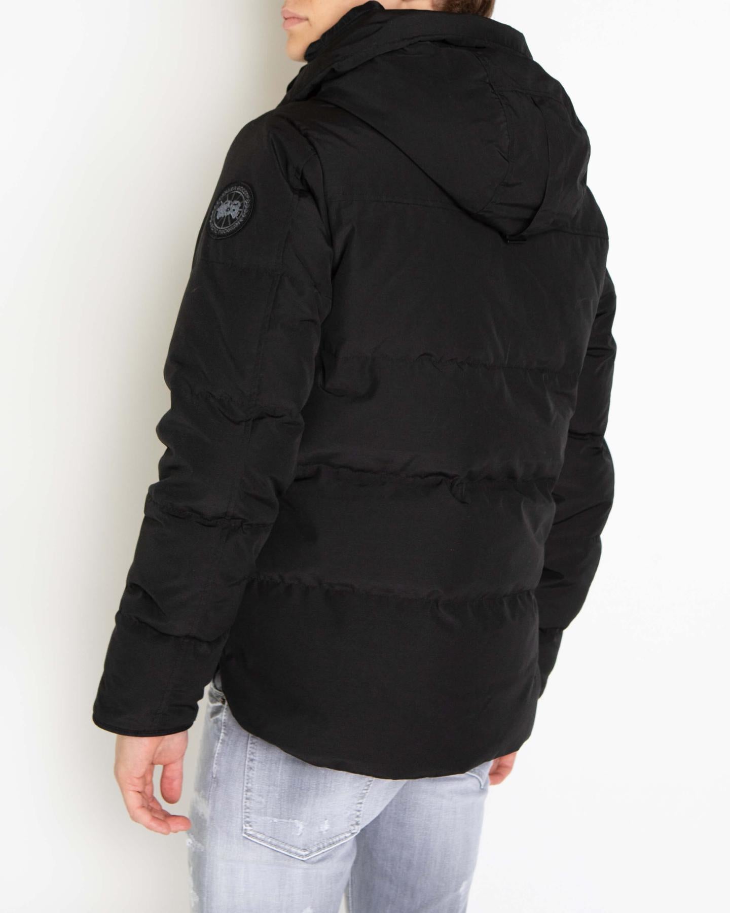 Heren Macmillan Parka Black Zwart