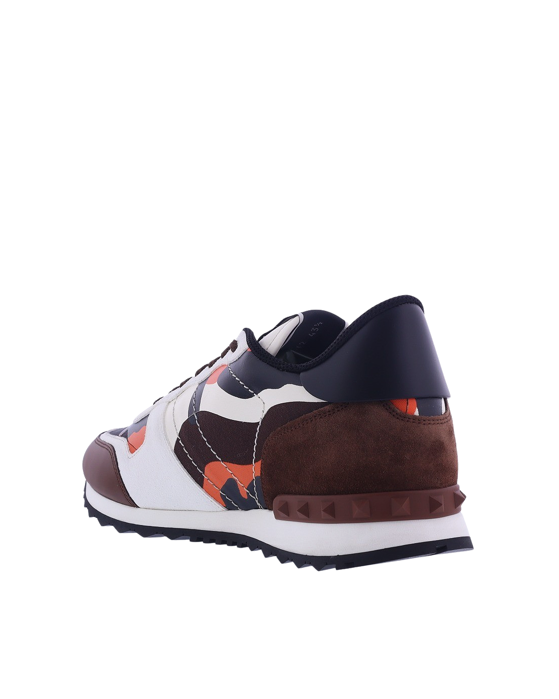 Heren RockRunner Sneaker Bruin/Wit