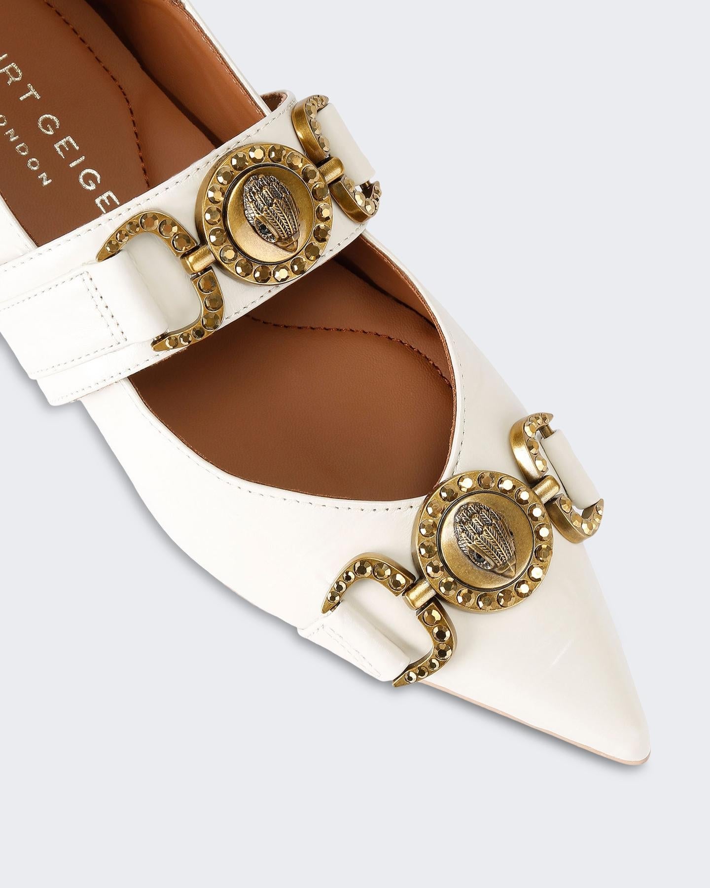 Kurt Geiger Dames Mansion Point Slip On - Eleganza.nl
