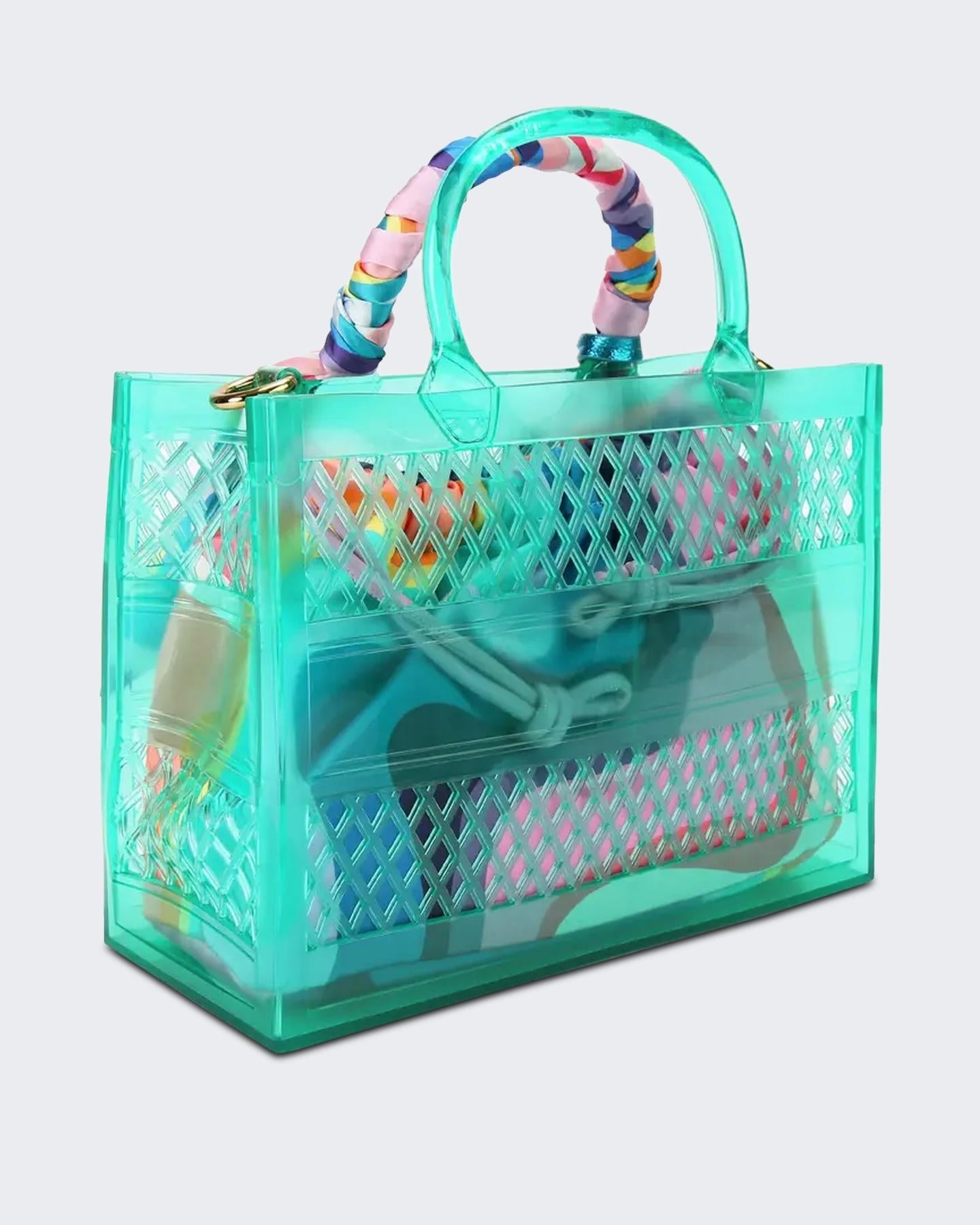 Kurt Geiger Dames Smal Jelly Tote Bag - Eleganza.nl