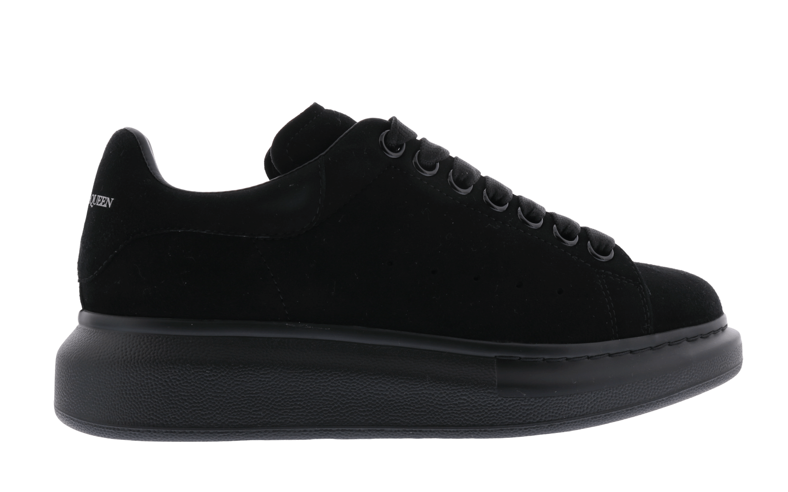 Dames Oversized Sneaker Daim zwart