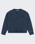 Heren F*ck Off Sweater Blau