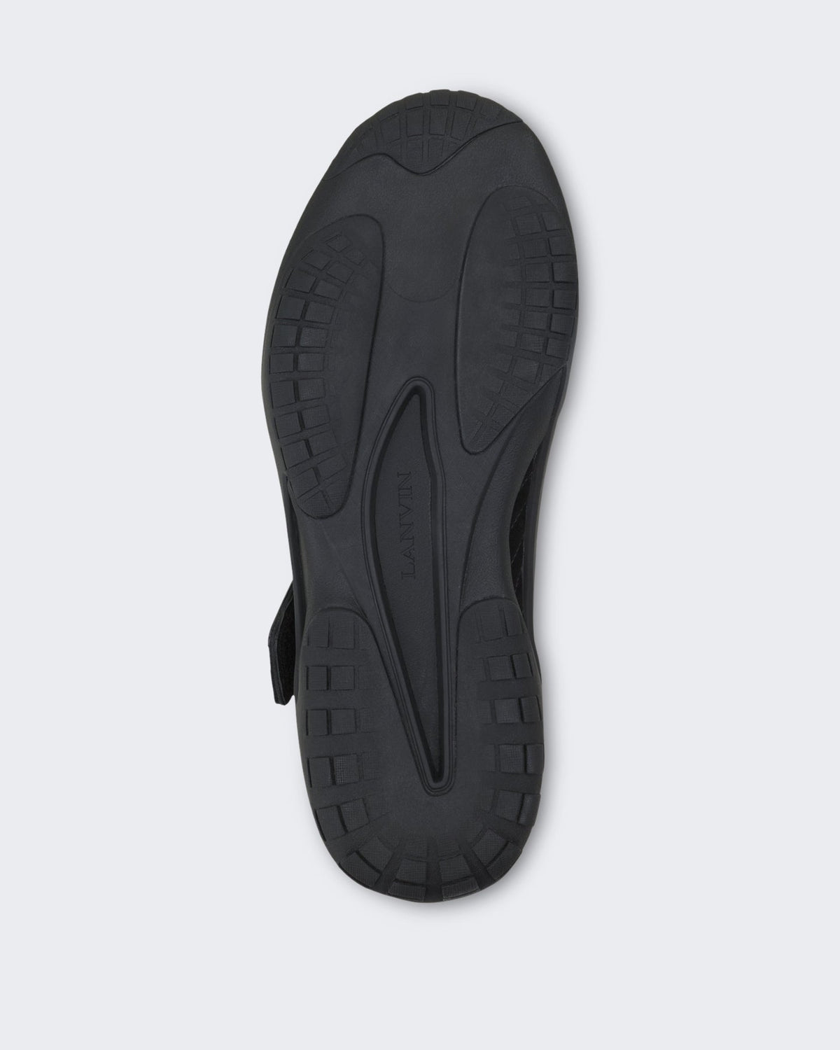 Lanvin Dames New Sneaker Knit Suede Black/Black - Eleganza.nl