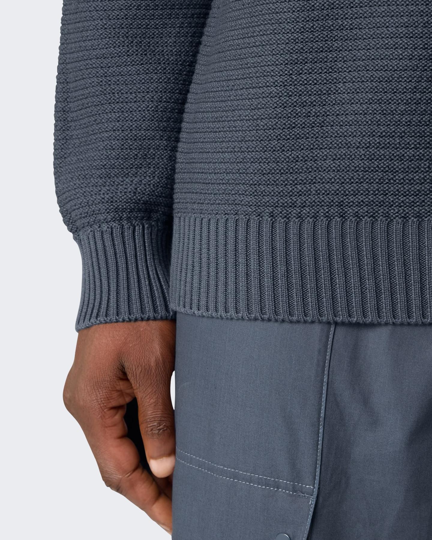 Stone Island Heren Ribbed Trims Ghost Blauw