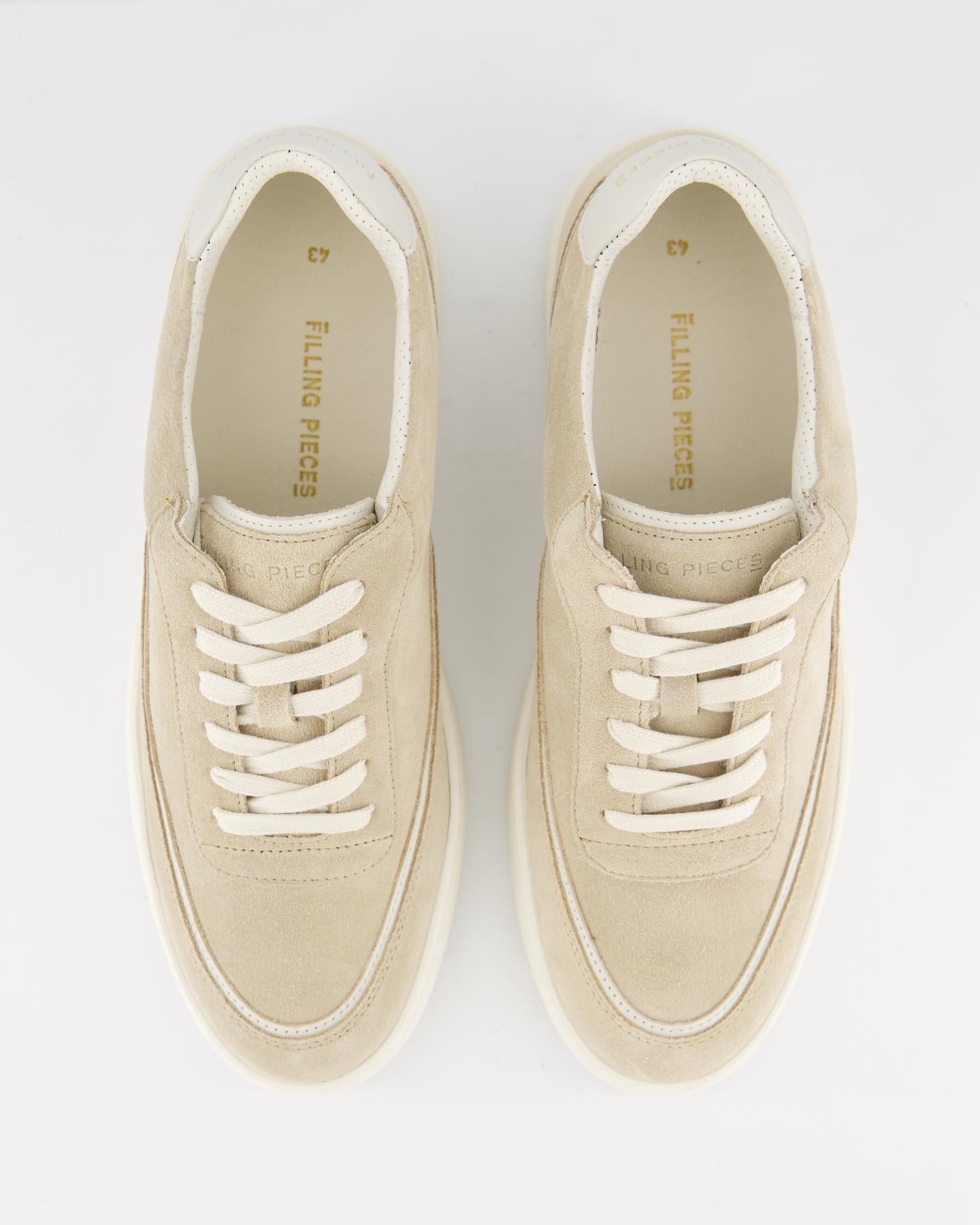 Heren Mondo Stack Sneaker Beige