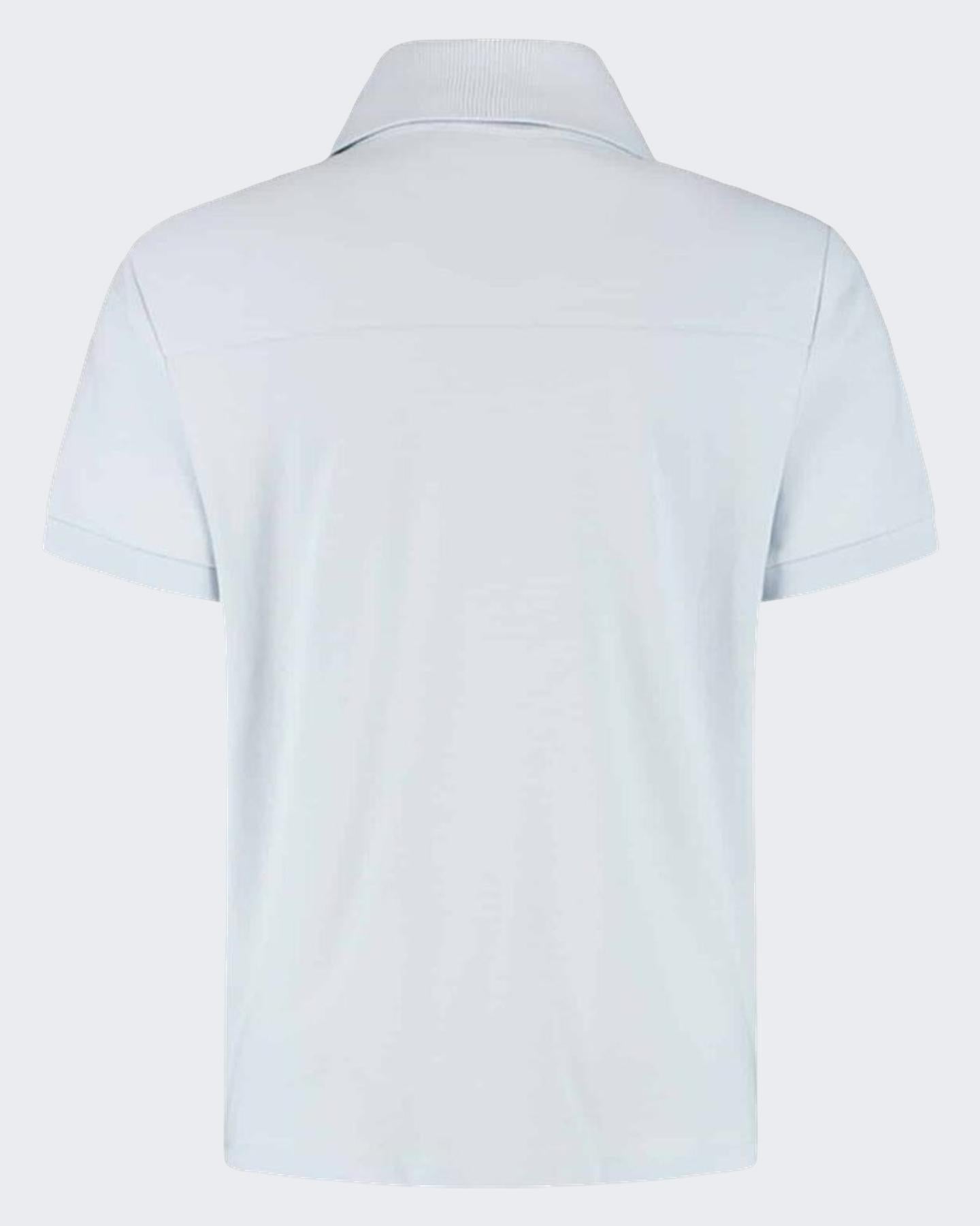 Heren Logo Polo Grijs
